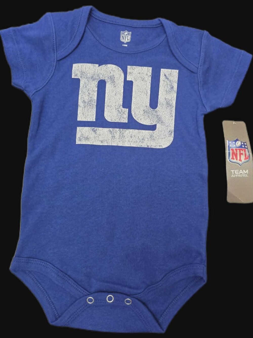 New York Giants Infant Logo Bodysuit 18M NWT